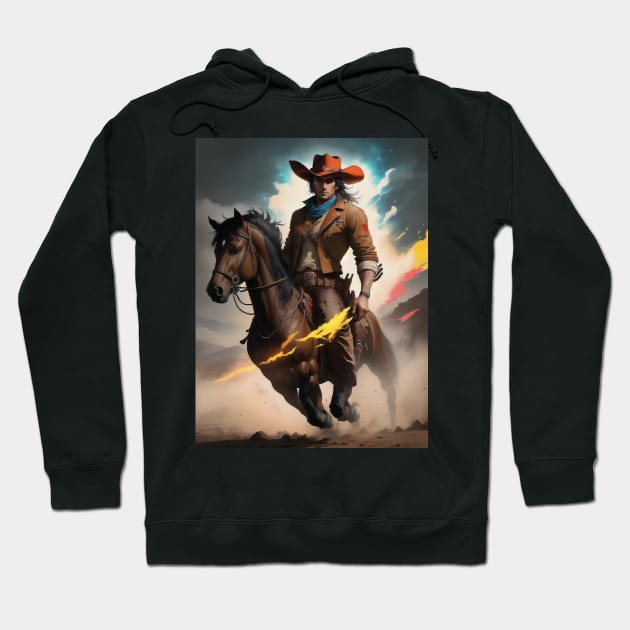 Red Dead John Hoodie by kiwimick